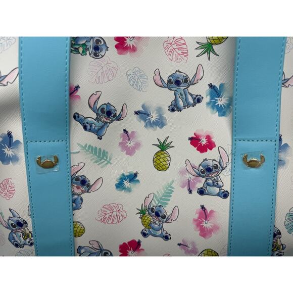 Disney Lilo & Stitch 20 Inch Rolling Luggage Travel Duffle Bag - NEW - Picture 7 of 10